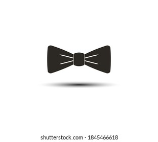 Bow tie, dress code icon. Vector illustration.