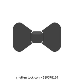 Bow tie flat icon vector isolated