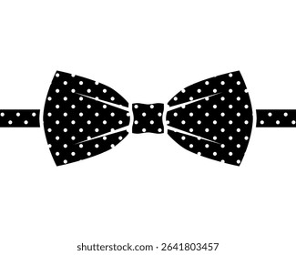 Bow tie graphic icon. Bow ties sign isolated on white background. Vector illustration