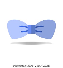 bow tie icon of color style design vector template