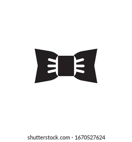 Bow tie icon design. Simple flat symbol. isolated on white background