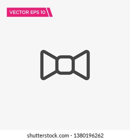 Bow Tie Icon Design, Vector EPS10