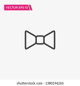 Bow Tie Icon Design, Vector EPS10