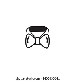 BOW TIE ICON , DESIGN , VECTOR EPS10