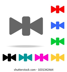 Bow tie Icon. Elements in multi colored icons for mobile concept and web apps. Icons for website design and development, app development on white background