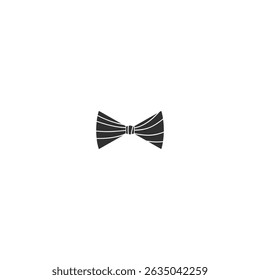 Bow Tie Icon flat vector design