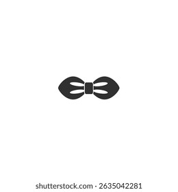 Bow Tie Icon flat vector design
