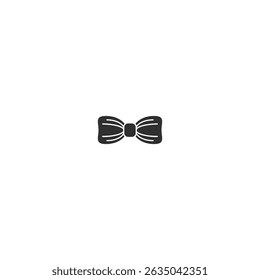 Bow Tie Icon flat vector design