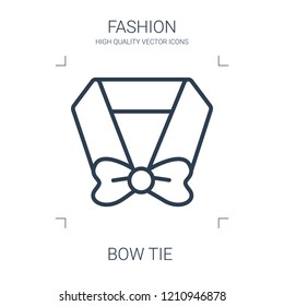 bow tie icon. high quality line bow tie icon on white background. from fashion collection flat trendy vector bow tie symbol. use for web and mobile