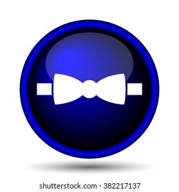 Bow tie icon. Internet button on white background. EPS10 vector