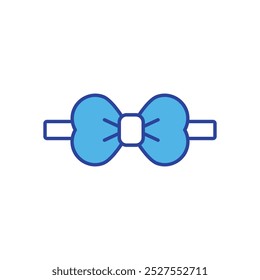 Bow Tie icon isolated on a white background. Vector illustration.