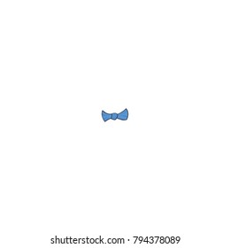 Bow tie icon isolated on white background