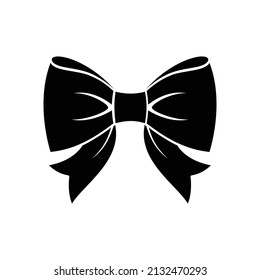 Bow tie icon on white background. Vector image