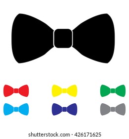 Bow Tie Icon Set