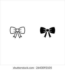 Bow Tie Icon set, Vector Design