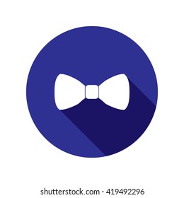 Bow Tie Icon With Shadow