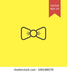 bow tie. bow tie icon. sign design. Vector EPS 10