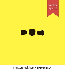 bow tie. bow tie icon. sign design. Vector EPS 10.