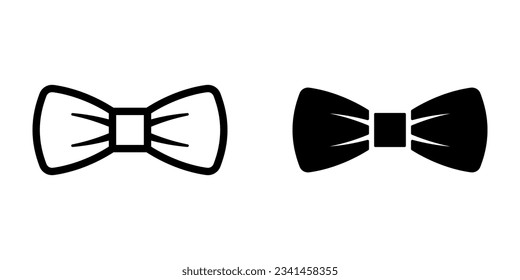 Bow Tie icon. sign for mobile concept and web design. vector illustration