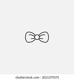 Bow tie icon sign vector,Symbol, logo illustration for web and mobile