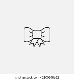 Bow tie icon sign vector,Symbol, logo illustration for web and mobile