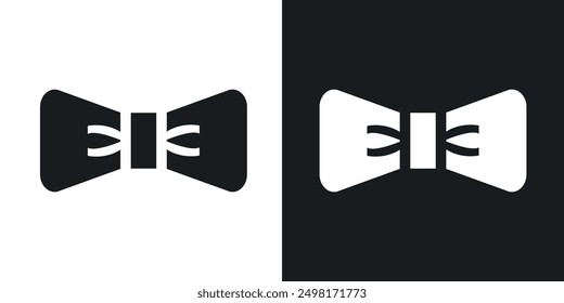 Bow Tie icon in solid style