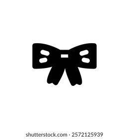 bow tie icon solid style