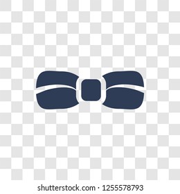 Bow tie icon. Trendy Bow tie logo concept on transparent background from Birthday party and wedding collection