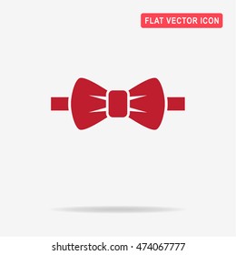 Bow tie icon. Vector concept illustration for design.