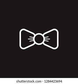 bow tie icon. bow tie vector design. sign design