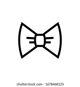 Bow tie icon vector design template