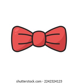 bow tie icon vector design template in white background