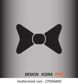 bow tie. icon. vector design