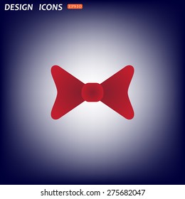 bow tie. icon. vector design
