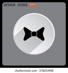 bow tie. icon. vector design