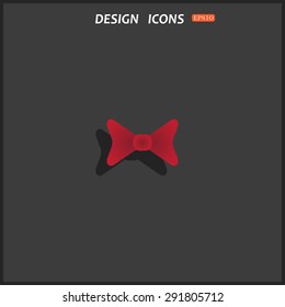 bow tie. icon. vector design