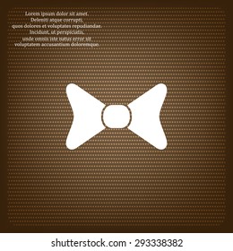 bow tie. icon. vector design