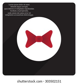 bow tie. icon. vector design