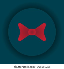 bow tie. icon. vector design