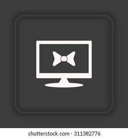 bow tie. icon. vector design