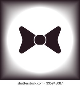 bow tie. icon. vector design