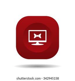 bow tie. icon. vector design