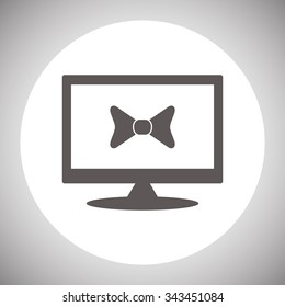 bow tie. icon. vector design