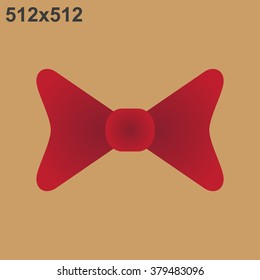 bow tie. icon. vector design