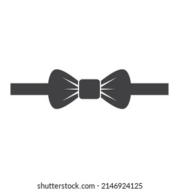 Bow tie icon vector flat design