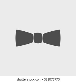 Bow tie, icon vector. Flat design style eps 10