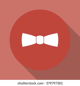 Bow tie, icon vector. Flat design style eps 10