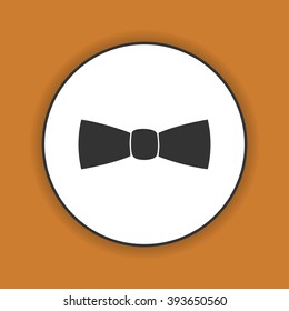 Bow tie, icon vector. Flat design style eps 10