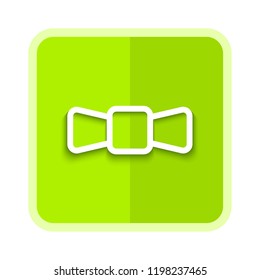 bow tie icon. vector illustration