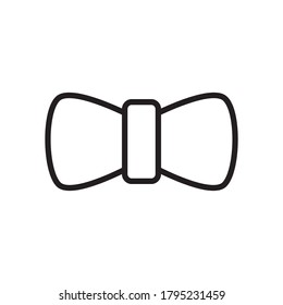 Bow Tie Icon Vector Illustration Design